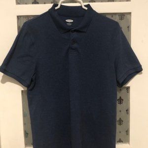 Medium Navy Blue Old Navy Polo Shirt